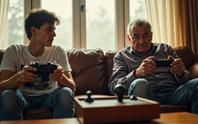 Console de jeu ou rétro : le duel des générations