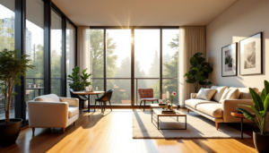 Studio : comment séparer les espaces sans perdre de luminosité ?