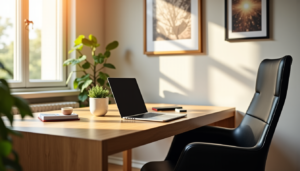 Créer un coin bureau pratique et stylé à la maison
