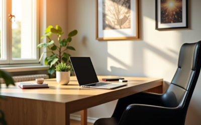 Créer un coin bureau pratique et stylé à la maison