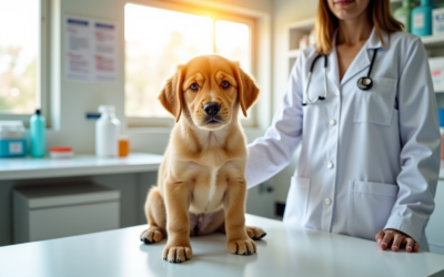 Vaccins et soins vétérinaires : Le calendrier indispensable pour votre chiot