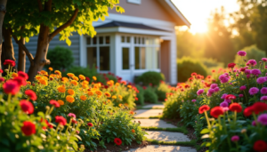 5 astuces pour un jardin éblouissant et une maison accueillante