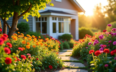5 astuces pour un jardin éblouissant et une maison accueillante