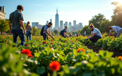 Quel est l'avenir des jardins urbains en France ?