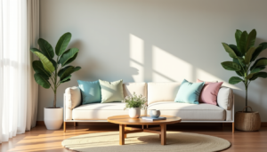 Créer un intérieur harmonieux avec des couleurs apaisantes