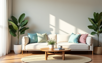 Créer un intérieur harmonieux avec des couleurs apaisantes